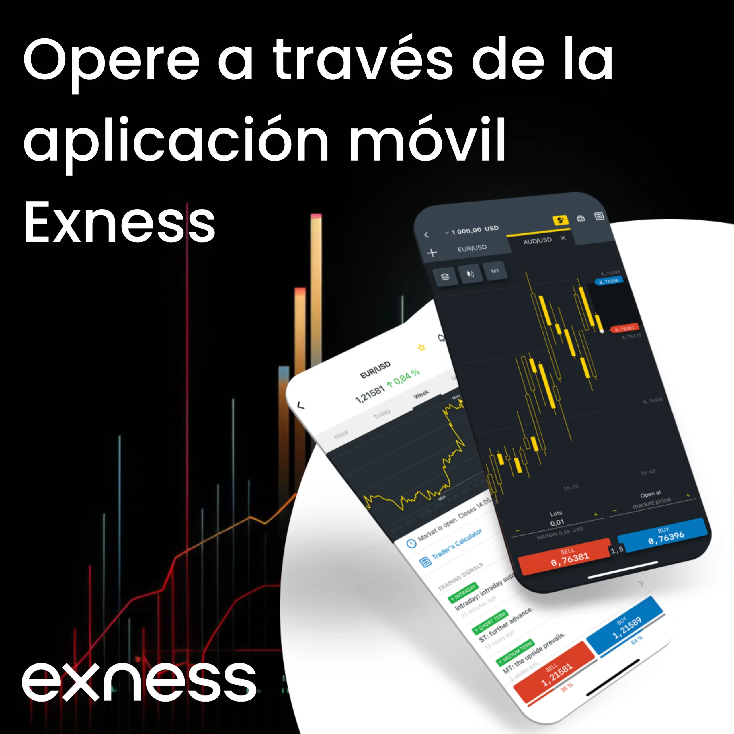 Abrir una cuenta a través de la aplicación móvil Exness Trade